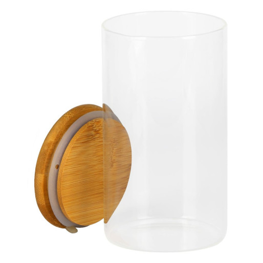 SPICE, staklena tegla, 700 ml, transparentna
