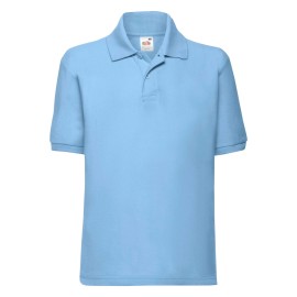 Fruit Of The Loom 65/35 Polo Kids, Kids Polo Shirt,