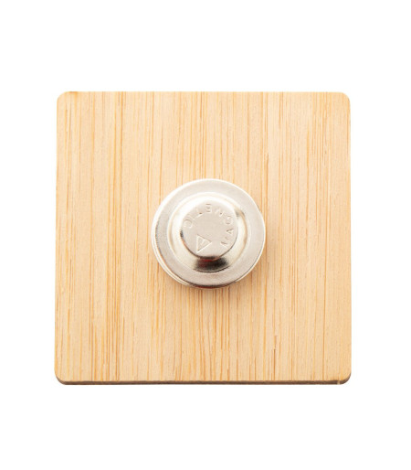 BooBadge bamboo badge