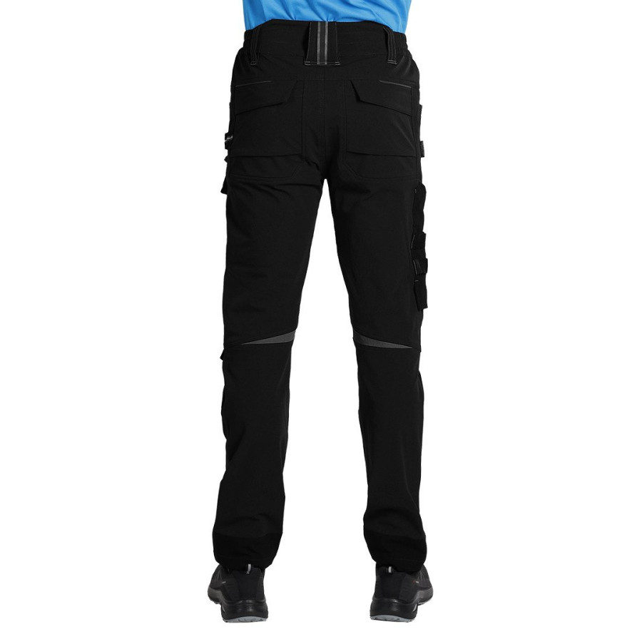 PANTHER PANTS W, elastične radne pantalone, crna