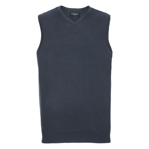 RUSSEL Men's Sleeveless Knit Sweater