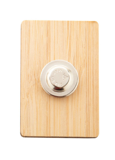 BooBadge bamboo badge