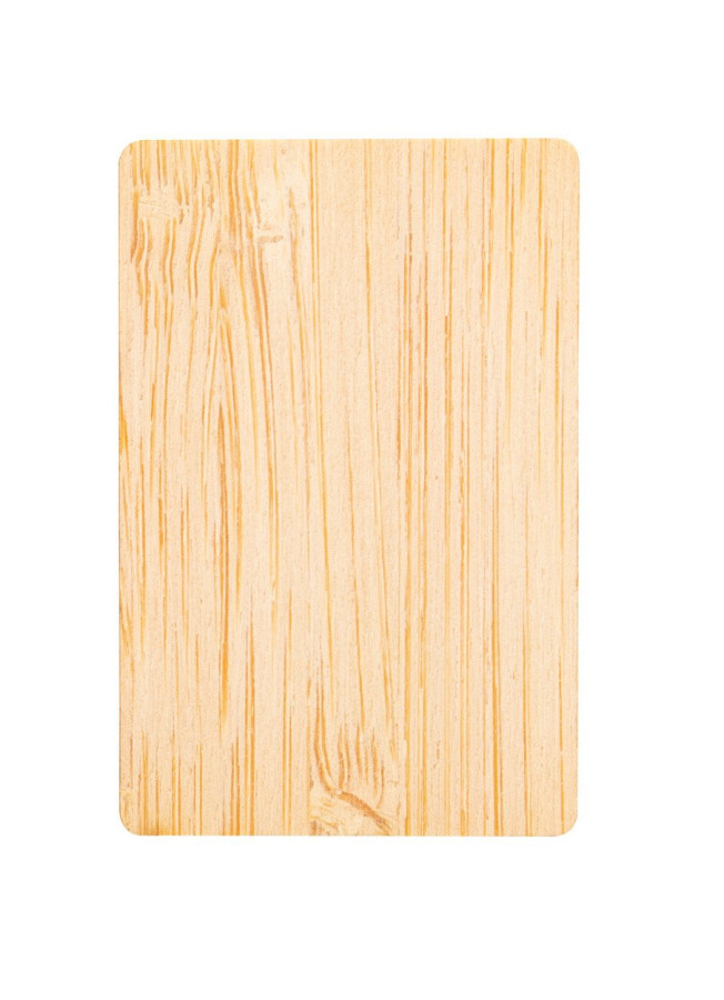 BooBadge bamboo badge