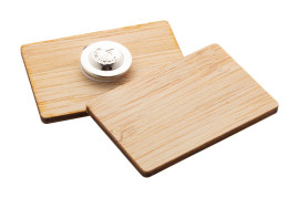 BooBadge bamboo badge