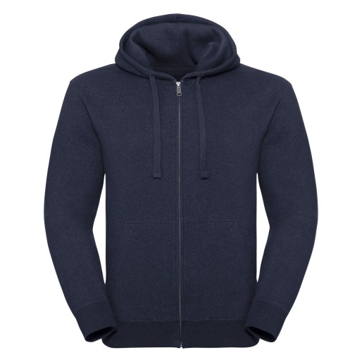 Men’s Authentic Melange Zipped Hood Sweat
