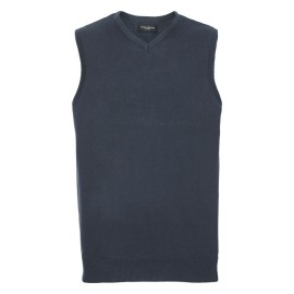 RUSSEL Men's Sleeveless Knit Sweater