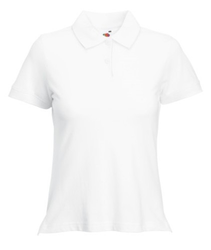 Fruit Of The Loom Polo Lady-Fit, Women's Polo Shirt,