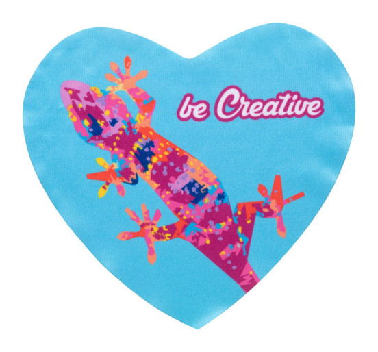 CreaClean RPET custom glasses cloth, heart
