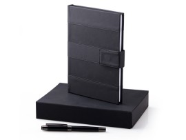 INNO, set in lux box, A5 format diary and metal roller pen