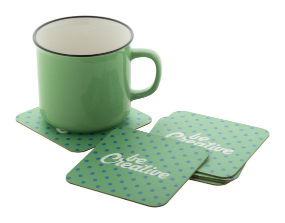 CreaPint paper coaster, square