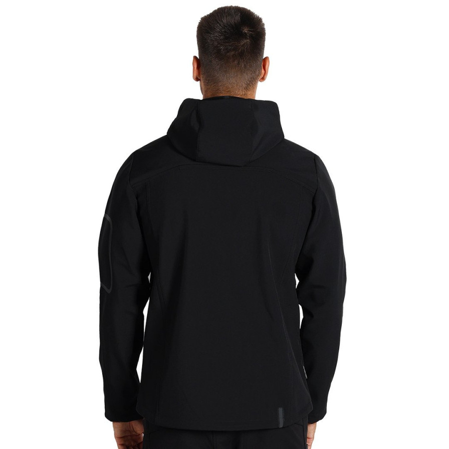 PANTHER JACKET, softshell jakna sa kapuljačom, crna