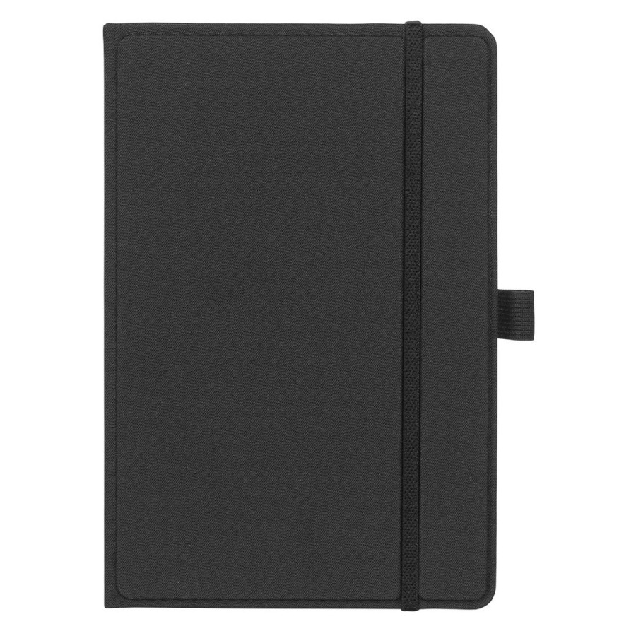 TISA, a5 notebook with pen holder, black