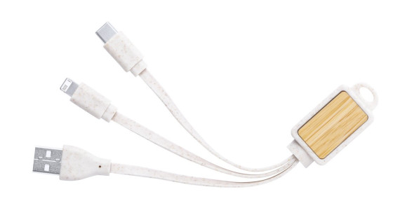Korux keyring USB charger cable