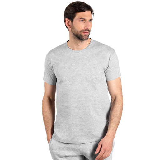 TERRA MEN, organic cotton t-shirt, 150 g/m2, ash