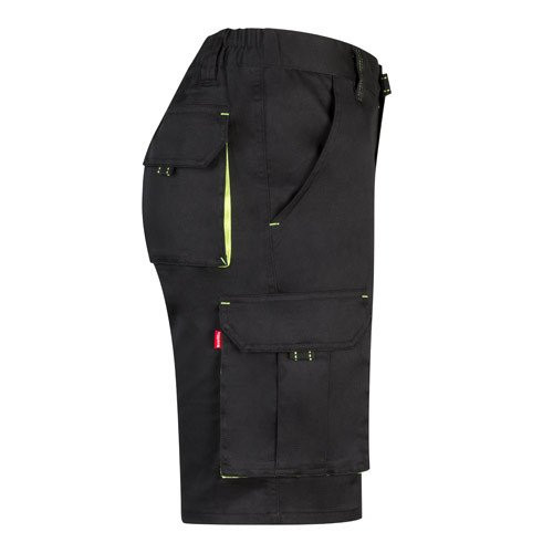 VL HEMERA. Dvobojne rastegljive bermude sa više džepova (240g/m²), od pamuka (46%), EME (38%) i poliestera (16%)