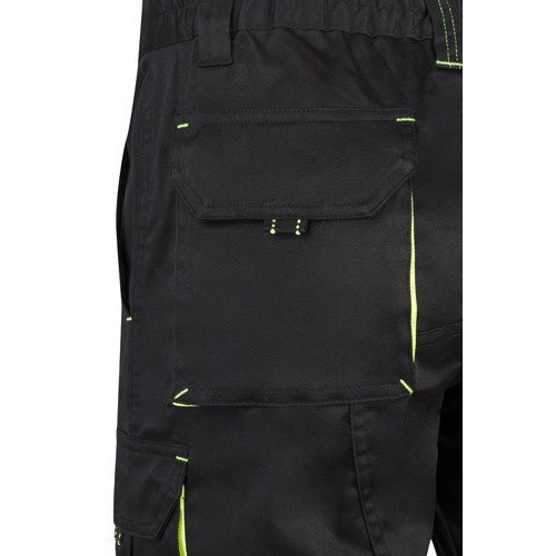 VL HEMERA. Dvobojne rastegljive bermude sa više džepova (240g/m²), od pamuka (46%), EME (38%) i poliestera (16%)