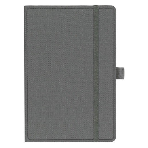 TISA, a5 notebook with pen holder, gray