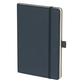 TISA, a5 notebook with pen holder, blue