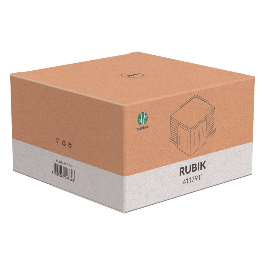 RUBIK, set podmetača, 10/1, tamno sivi