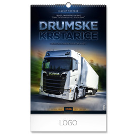 DRUMSKE KRSTARICE, wall calendar, 7 pages, b3 format