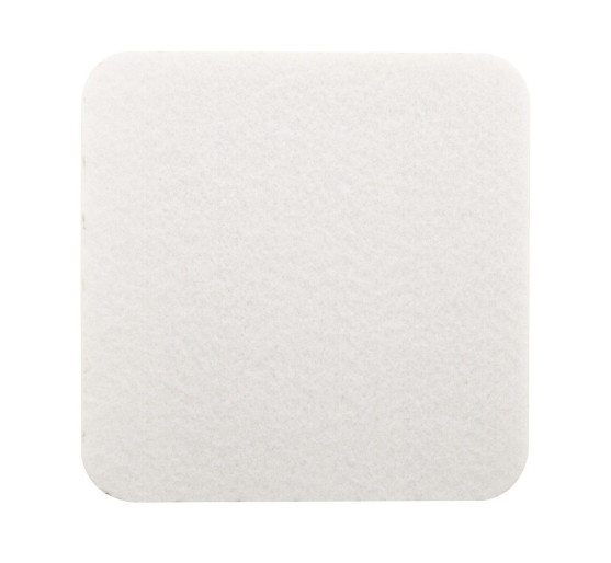 CreaFelt Drink RPET felt coaster, square