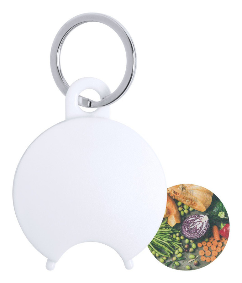 Portis antibacterial trolley coin keyring