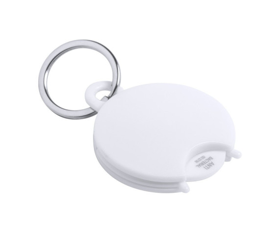 Portis antibacterial trolley coin keyring