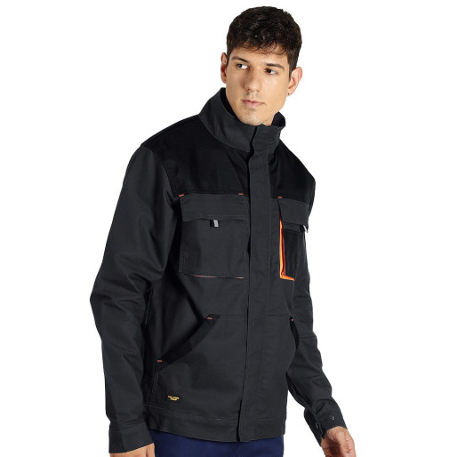 HAMMER STRETCH JACKET, workwear jacket, dark gray