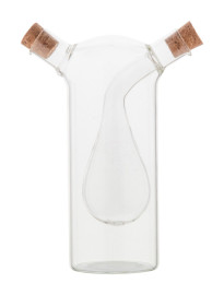 Vinaigrette oil and vinegar bottle