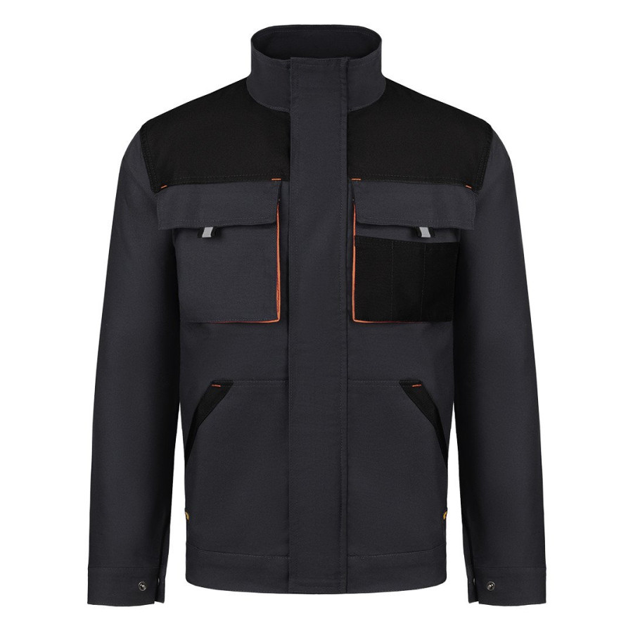 HAMMER STRETCH JACKET, workwear jacket, dark gray
