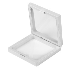 SPACE 9, plastic usb gift box, white