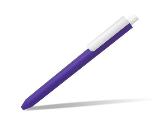 CHALK CLIP, Bridal ballpoint pen, purple
