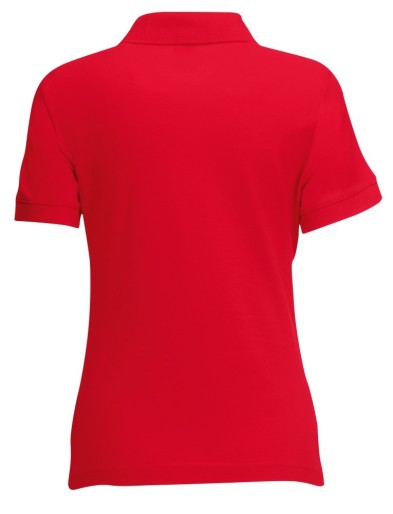 Fruit Of The Loom Polo Lady-Fit, Women's Polo Shirt,