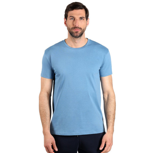 TERRA MEN, organic cotton t-shirt, 150 g/m2, sky blue