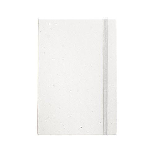 MILKY. A5 notepad made from recycled milk cartons with lined pages