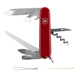 VICTORINOX CAMPER, multifunctional knife with 13 functions, red