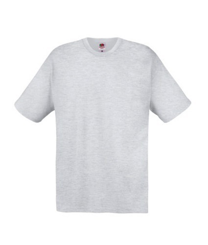 Fruit of the Loom, Original T, Men's Cotton T-shirt, Ash Gray, XL