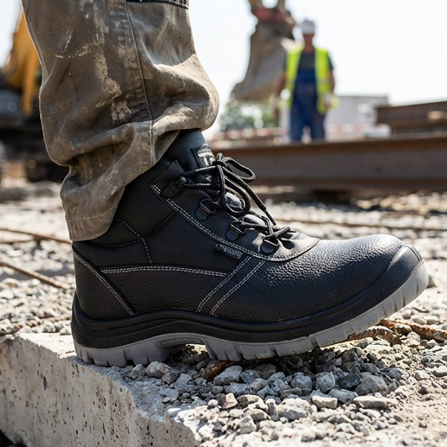 CAYMAN HIGH, duboke zaštitne cipele, s3 fo sr, crne