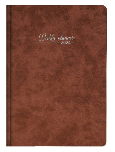 MONDI B5, nedeljni rokovnik , svetlo braon