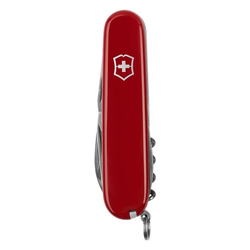VICTORINOX SPARTAN, multifunctional knife with 12 functions, red