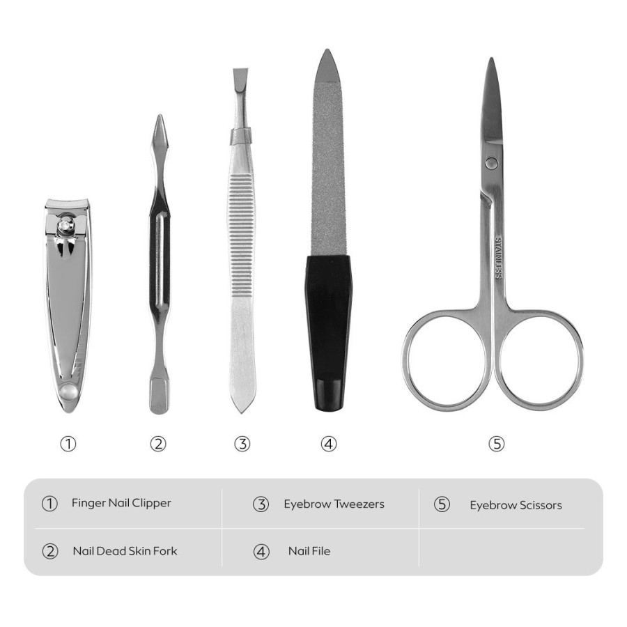 KIARA, manicure set, black