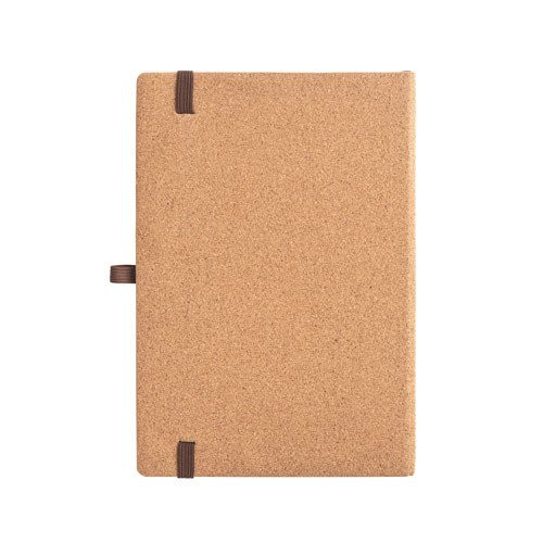 ORWELL. A5 notebook in bamboo and cork sheets with lined sheets