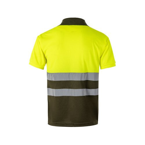 VL CUPID LARGE. Bird-eye dvobojna polo majica (160g/m²) sa kratkim rukavima, od poliestera (100%)