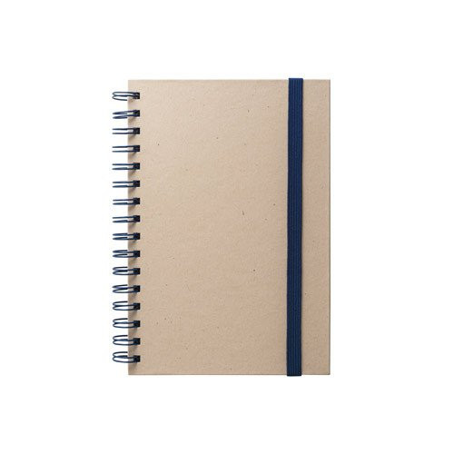 PROUST. A5 notebook with rings, hard cover, made of sugar cane paper (80% sugar cane) with plain pages