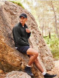 Fruit of the Loom, Premium Sweat Jacket, Premium Men's Sweat Jacket, Black, 2XL