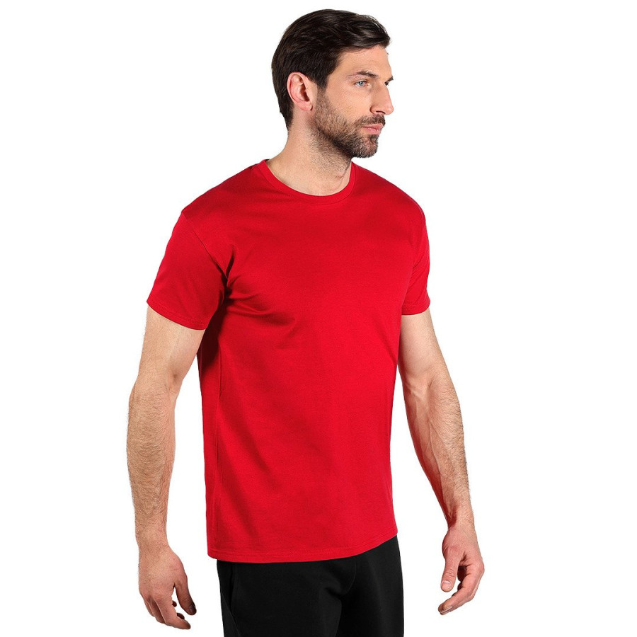 TERRA MEN, organic cotton t-shirt, 150 g/m2, red