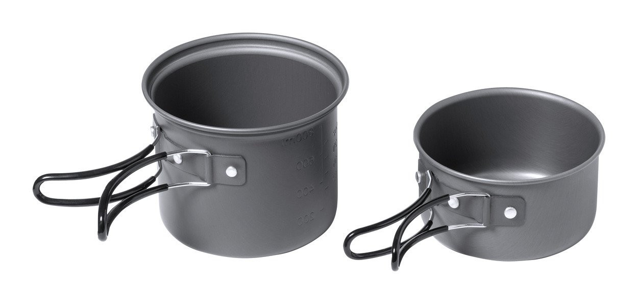 Sondic camping cutlery and pot set