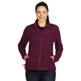 POLARIS LADY, ženska dukserica od brušenog flisa, bordo