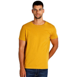 TERRA MEN, organic cotton t-shirt, 150 g/m2, mustard yellow