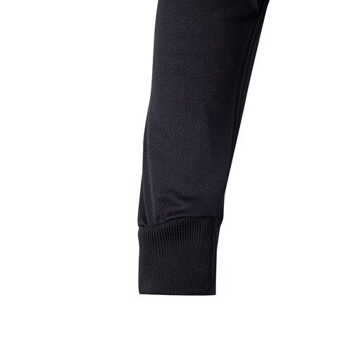 VL VULCAN. Bird-eye dvobojna polo majica (160g/m²) sa dugim rukavima, od poliestera (100%)